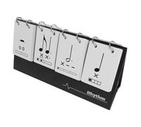 FRCOLOR Tarjetas Flash Musicales Ritmo Calendario para Principiantes Entrenamiento de Precisión y Lectura Vista con Práctica Diaria para Adultos
