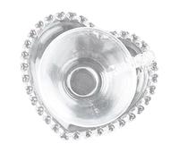 FRCOLOR Taza de Café Asa Transparente Pequeña de Vidrio Platillo, Juego para Té Tarde y Leche, Adecuado para Hogar, Oficina y Cafetería, Vaso Versátil para Bebidas Calientes y Frías