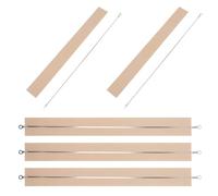 FRCOLOR Tiras Selladoras de Repuesto para Sellador Manual, 5 Piezas 200mm Alambre Calefactor de Aluminio y Tela Resistente a Alta Temperatura para Termoselladora y Sellado de Bolsas