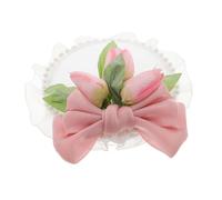 FRCOLOR Tocado De Copa Lolita Sombrero Victoriano Lazo Accesorio De Diadema Para Mujer
