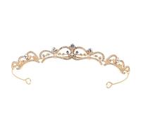 FRCOLOR Tocado De Novia Diadema Con Diamantes De Imitación Para Fiesta De Bodas Mujer