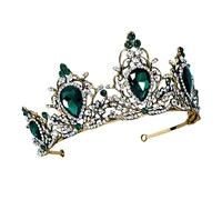 FRCOLOR Tocado De Novia y Boda Con Diadema De Cristal De Moda Para Mujeres y Niñas