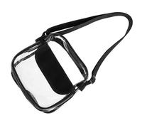 FRCOLOR Transparente de PVC para Bandolera para Mujeres para Resistente
