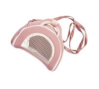 FRCOLOR Transportín para Pequeños Roedores con Fondo de Felpa Aislante Bolsa Portátil Transpirable para Hámster Ardilla y Ratón con Seguridad Antidespiste y Diseño Cálido para Viajes de