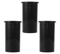 FRCOLOR Tubo de Puerto para Subwoofer Bass Reflex 53×100 MM Tubo de Aire para Altavoz de Plástico Pack de 3 Piezas Mejora Graves para Eventos y Presentaciones Musicales