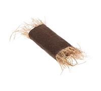 FRCOLOR Túnel para Conejos Pequeño de Heno Juguete Interactivo y Escondite para Conejillos Chinchillas y Roedores Refugio para Mascotas Interiores de Tubo Masticable y Cómodo