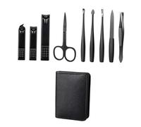 FRCOLOR Uñas Completo Cortaúñas Limas Pinza Para Cejas Kit Cuidado Uñas Resistente y Duradero