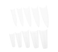 FRCOLOR Uñas Press on Gel Kit De Manicura Puntas De Uñas Mate y Largas 2 Cajas Diy