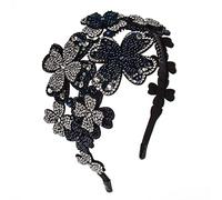 FRCOLOR Venda Atar Diademas De De Imitación Para Lazos Para El Cabello De Las Niñas Diadema Acolchada Con Strass Banda Pañuelo Women Diademas De Joyas Para Niñas Trajes Cuero