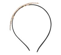 FRCOLOR venda diademas de boda para la novia Decoraciones para el cabello para mujeres adornos nupciales diadema de fiesta de bodas diadema de hoja tocado de novia aleación Golden