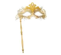 FRCOLOR With Detachable Stick Adult Party Dressing Up Mask With Intricate Dragon Pattern Material Comfortable Fit For Halloween Wedding Prom Cosplay