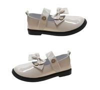 FRCOLOR Zapatos De Piel Lazo Estilo Lolita Zapatos De Moda para Mujer Lazo para Eventos Especiales