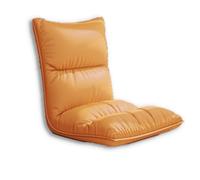 Frcychri Sofá Plegable De Transformación Rápida, Conversión Sofá→Cama/Sillón, con Espuma Alta Resiliencia, Tapeta Lavable, para Estudio, Sala Orange,S