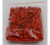 FRD1.25-156 FRD1-156 100PCS Shaped Female Insulating Joint Wire Connector Electrical Crimp Terminal AWG22-16 FRD