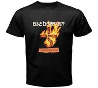 FRDE265wdx BOC Blue Oyster Cult Career of Evil Men's Black T-Shirt Black XL