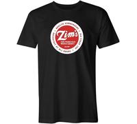 FRDE265wdx Gown ZIM'S Hamburgers -San Francisco Vintage Restaurant T-Shirt Black S