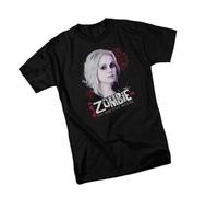 FRDE265wdx iZombie Liv Moore Half Dead Fully Awesome Graphic T-Shirt Black XXL