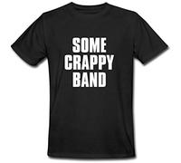 FRDE265wdx JHC While We Re Young Film Some Crappy Band T-Shirt Black XL