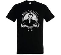FRDE265wdx Need A Lawyer T-Shirt Perry Criminal Defense Lawyer Mason Law Series Black M