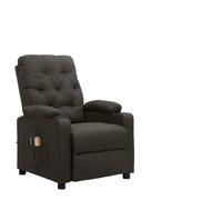 Frdhee Sillón de lectura, sillón de masaje, eléctrico, de tela topo, con función de sueño, para salón y dormitorio