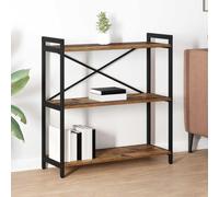 Frdhee Soporte decorativo para plantas, estantería de madera vieja, 80 x 30 x 83 cm, material de madera, estanterías para oficina, salón, habitación infantil