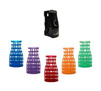 Fre-Pro ECO AIR 2.0 - Juego de 5 fragancias con soporte negro para refrescar fácilmente el aire grandes espacios - 30 días de frescura