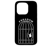 Freadom Reading Bookish Birdcage Read Book Aver Carcasa para iPhone 15 Pro