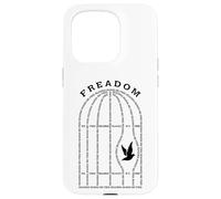 Freadom Reading Bookish Birdcage Read Book Aver Carcasa para iPhone 15 Pro