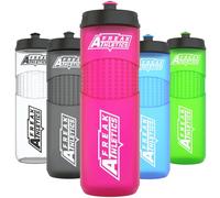 Freak Athletics Botella de agua Botella deportiva premium sin BPA 750ml (rosa transparente)