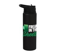 Freak in The Sheets, Accountant Funny Spreadsheet Excel Stainless Steel Insulated Water Bottle