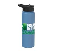 Freak in The Sheets, Accountant Funny Spreadsheet Excel Stainless Steel Insulated Water Bottle