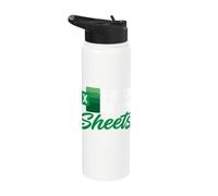 Freak in The Sheets, Accountant Funny Spreadsheet Excel Stainless Steel Insulated Water Bottle
