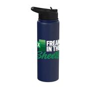 Freak in The Sheets, Accountant Funny Spreadsheet Excel Stainless Steel Insulated Water Bottle
