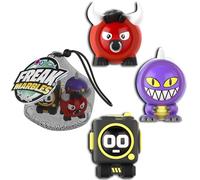 Freak Marbles Bolsa de malla con cordón | Colecciona, Juega y Comparte | Contiene 3 canicas y 3 skins