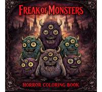 Freak of Monsters: Horror Coloring Book for Adults and Kids, Features Illustrations of Creepy Monsters and Scary Creatures for Relaxation
