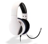 Freaks and Geeks Auriculares Gaming con Cable SPX-300 Universal para Playstation 5 - Blanco y Negro