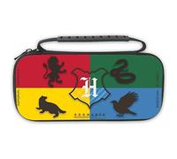 Funda Nintendo Switch - Harry Potter Hogwarts Case FREEKS AND GEEKS, Rojo, Verde, Amarillo y Azul