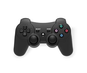 Freaks and Geeks-Mando inalámbrico PS3 + cable de carga 1M-negro