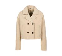 FREAKY NATION Chaqueta de entretiempo ' Lederjacke ' beige / blanco perla M beige / blanco perla