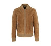 Freaky Nation Ted-fn Chaqueta de Cuero, coñac, M para Hombre