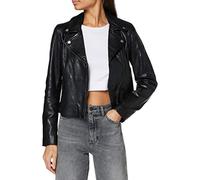 Freaky Nation Bali-FN SC Chaqueta de Cuero, Black, XL para Mujer