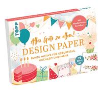 Frech Diseño de Papel A5: Texto en alemán Alles Gute zu All