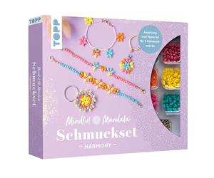 Frech Mindful Mandala - Conjunto de joyas Harmony con instrucciones y material para cinco joyas