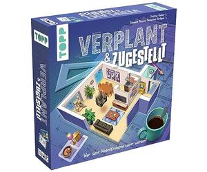 Frech Planificado y entregado: el Juego Flip & Write sobre Grandes Planes y Muy Poco Espacio. El Juego de Dibujo Creativo con 26 escenarios emocionantes: Desde Tiny House hasta Villa de Lujo