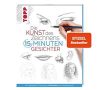 frechverlag Die Kunst des Zeichnens 15 Minuten - Gesichter. SPIEGE (Tapa blanda)
