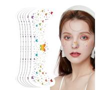 Freckle Decal Stickers, Waterproof Makeup Aid, Quick Apply Skin Speckle Cosmetic Extra, Beauty Patch with Modern Design, Essential Companion for Cosplay Enthusiasts Women Girls Daily Holiday