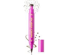 Freckles Stamp, Face Dot Pen, Waterproof Long Lasting Faux Freckles Stamps, Eyeliner for Women, Girls, Cosplay, Natural Beauty, Everyday Makeup Look, Beige Brown, 2.8ml