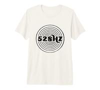 Frecuencia de Amor de 528 Hz Hertz Pi, sintonía Espiritual con la Naturaleza Camiseta Premium