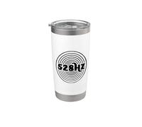 Frecuencia de amor de 528 Hz Hertz Pi, sintonía espiritual con la naturaleza Vaso térmico de acero inoxidable de doble pared