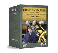 Fred Dibnah's World Of Steam, Steel & Stone Box Set [DVD] by Fred Dibnah